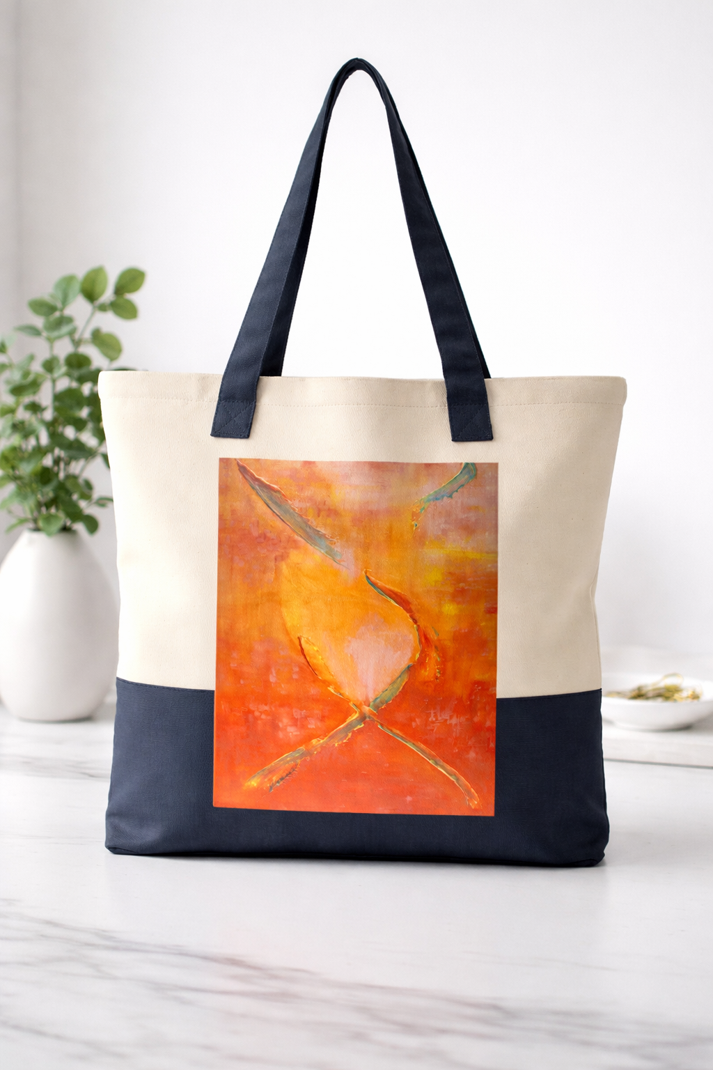 Crossing Currents Tote Bag
