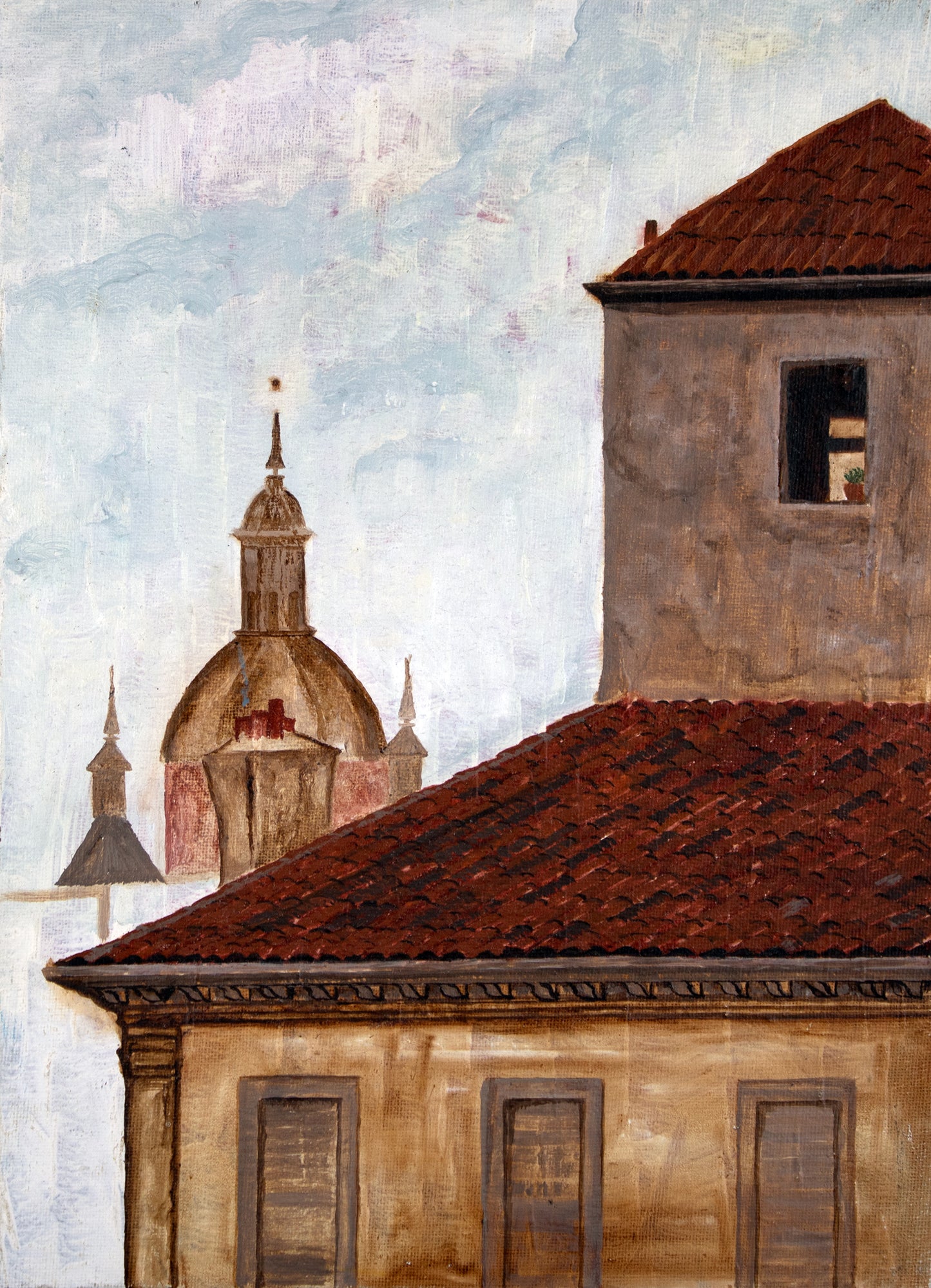 Quiet Facade Print