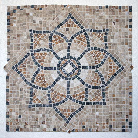 Radial Stillness Mosaic Print