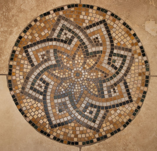 Spiral Measure Mosaic Print