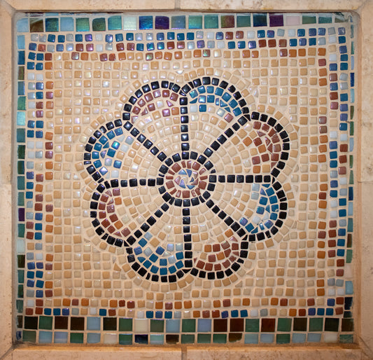 Measured Return Mosaic Print