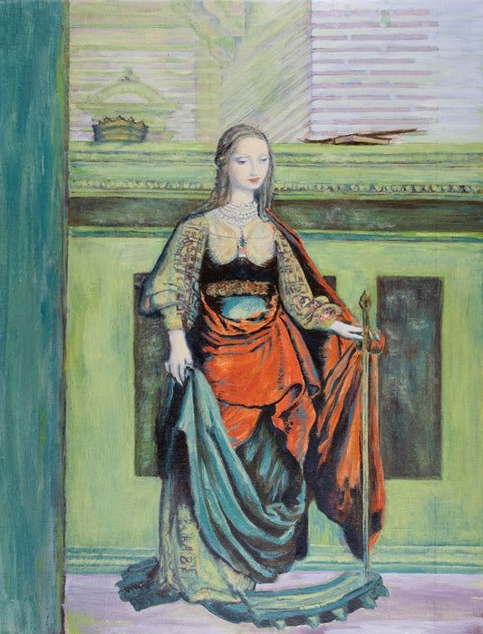 Standing Figure Print