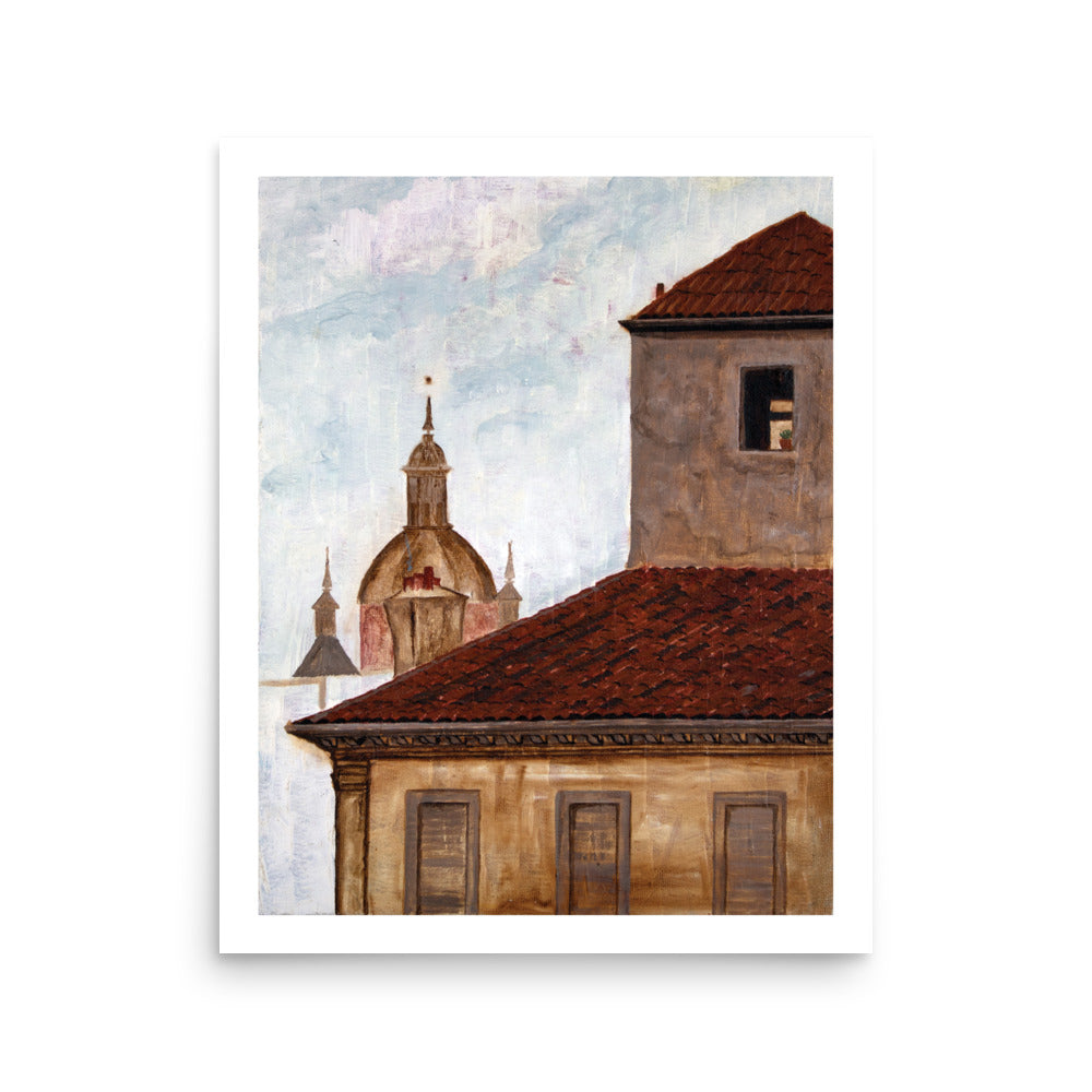 Quiet Facade Print