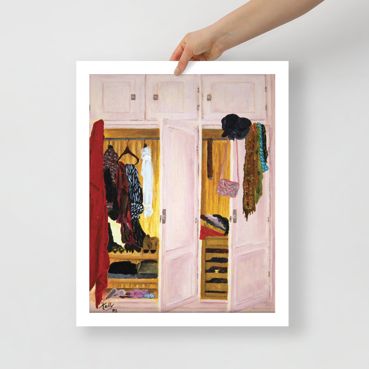 Interior with Wardrobe Print
