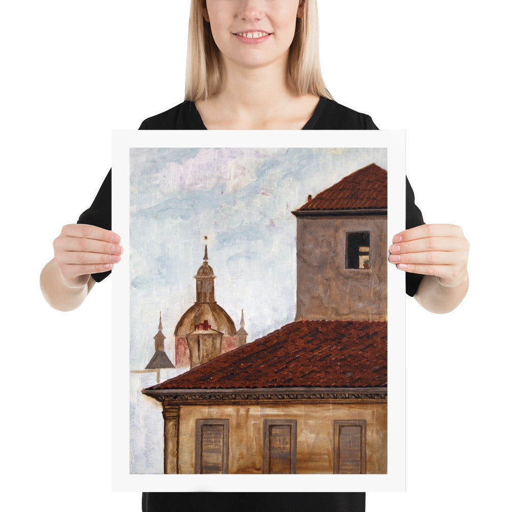 Quiet Facade Print