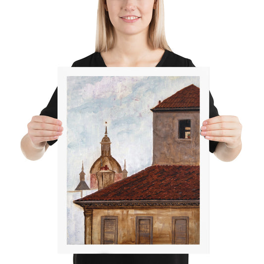 Quiet Facade Print