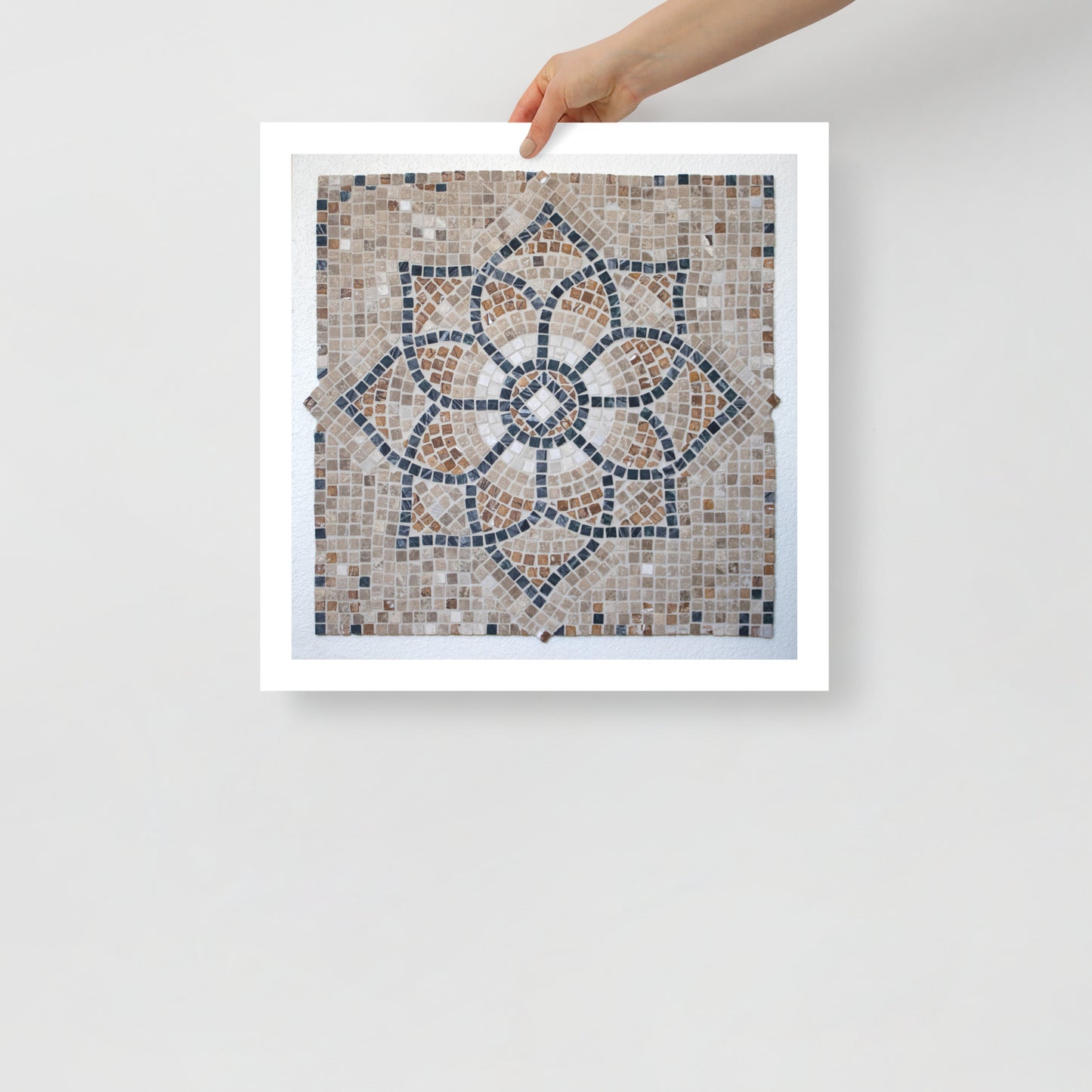 Radial Stillness Mosaic Print