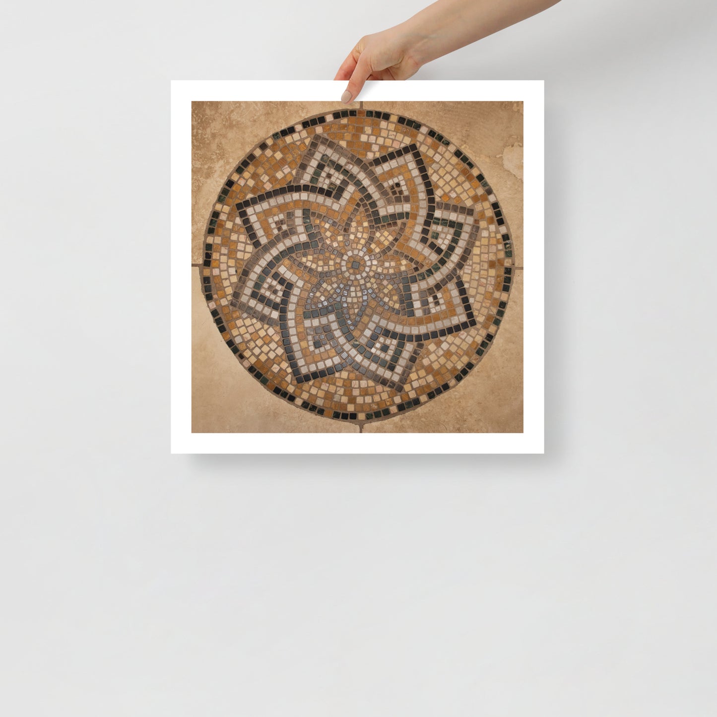 Spiral Measure Mosaic Print