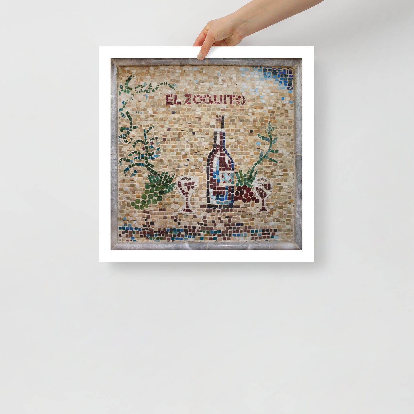 El Zoquito Mosaic Print