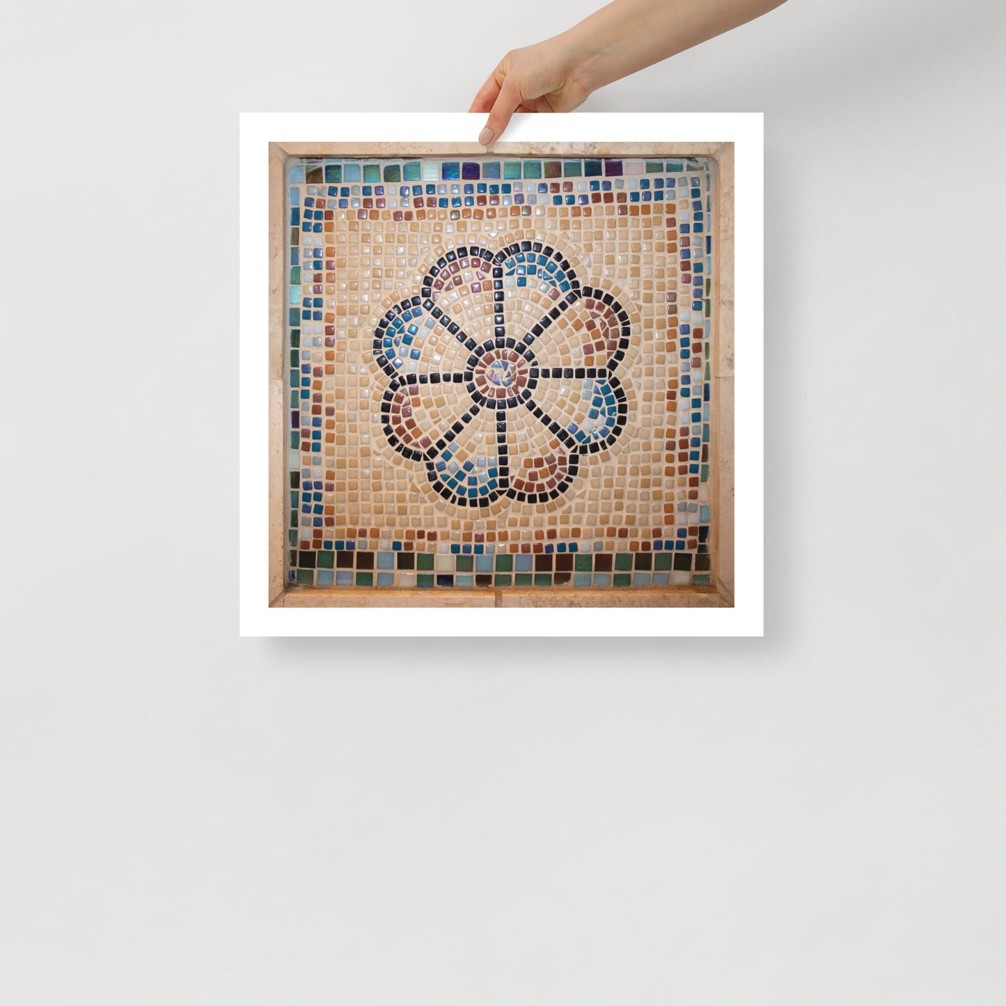 Measured Return Mosaic Print