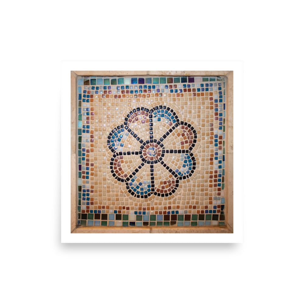 Measured Return Mosaic Print