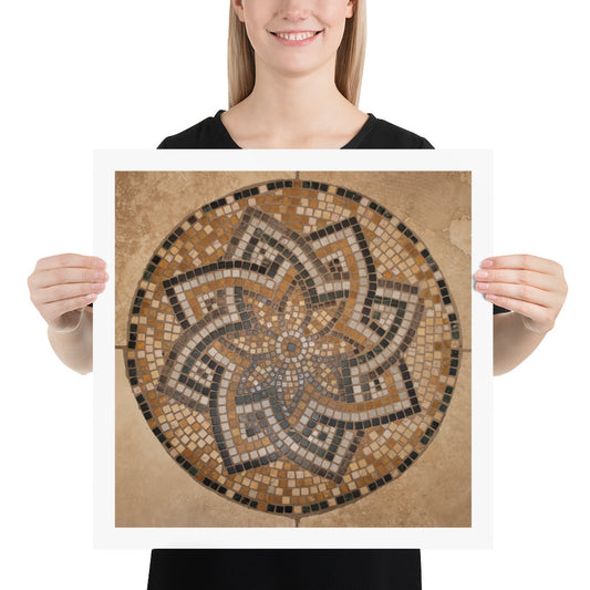 Spiral Measure Mosaic Print