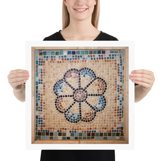 Measured Return Mosaic Print