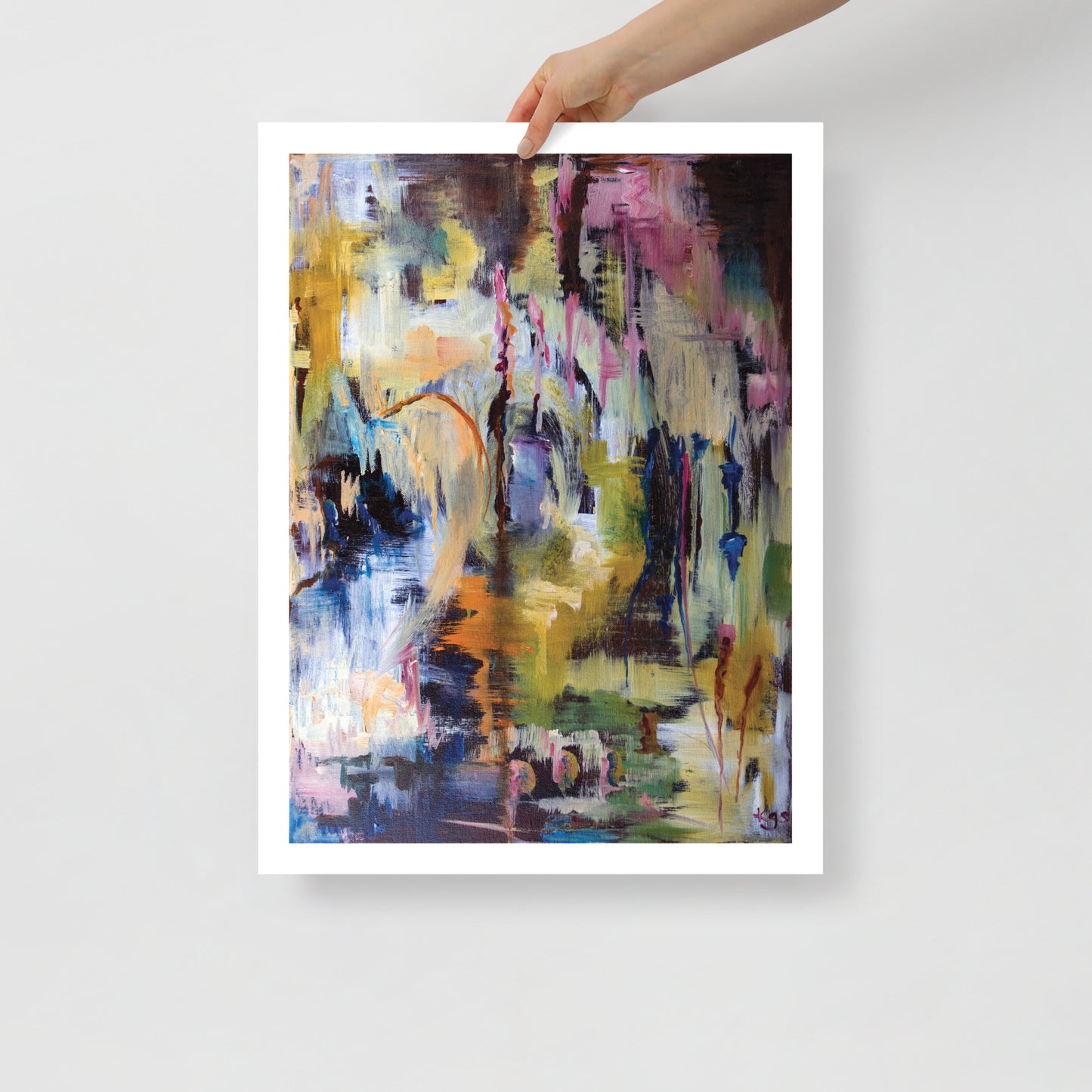 Unscripted Gesture Print