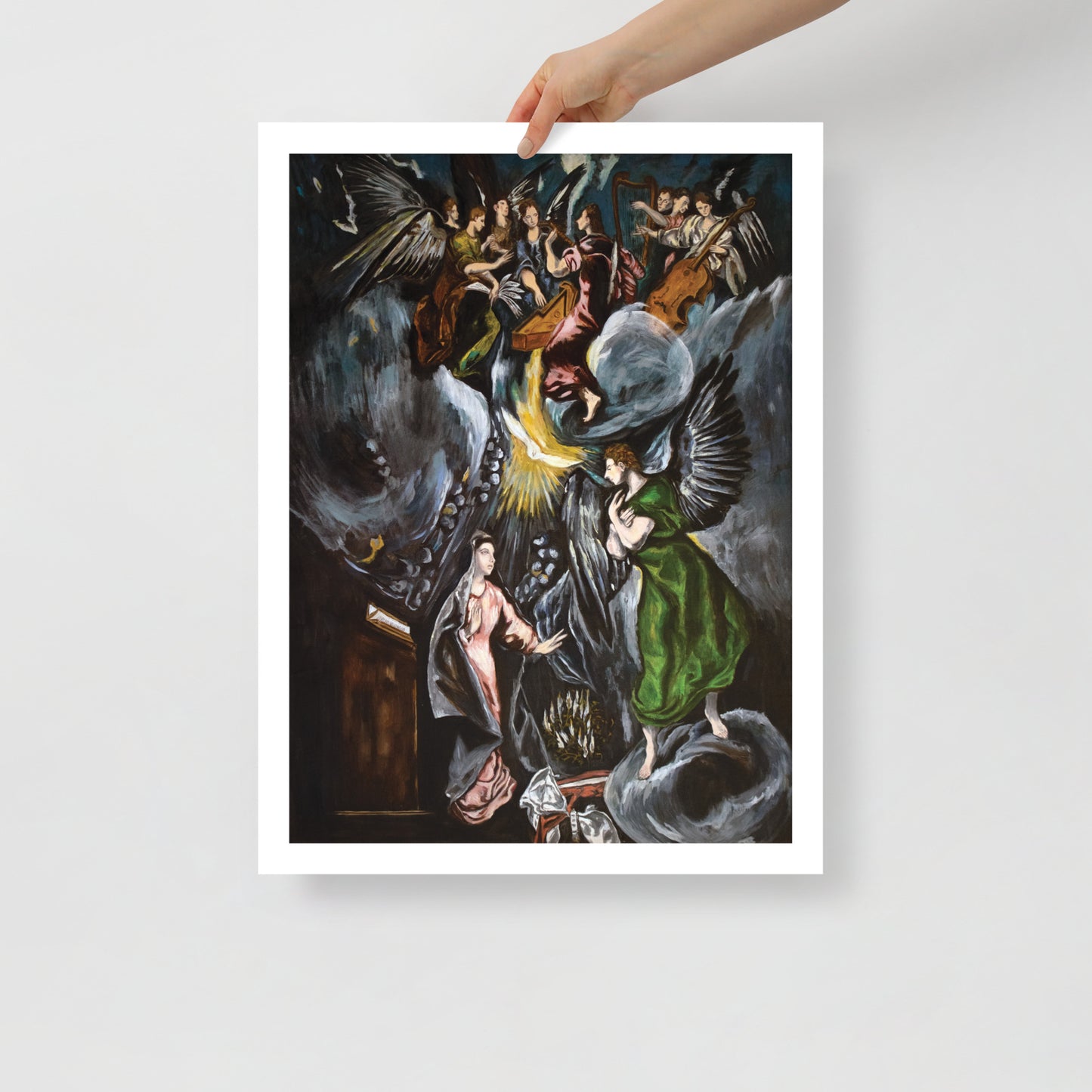 La Anunciación, El Greco Print